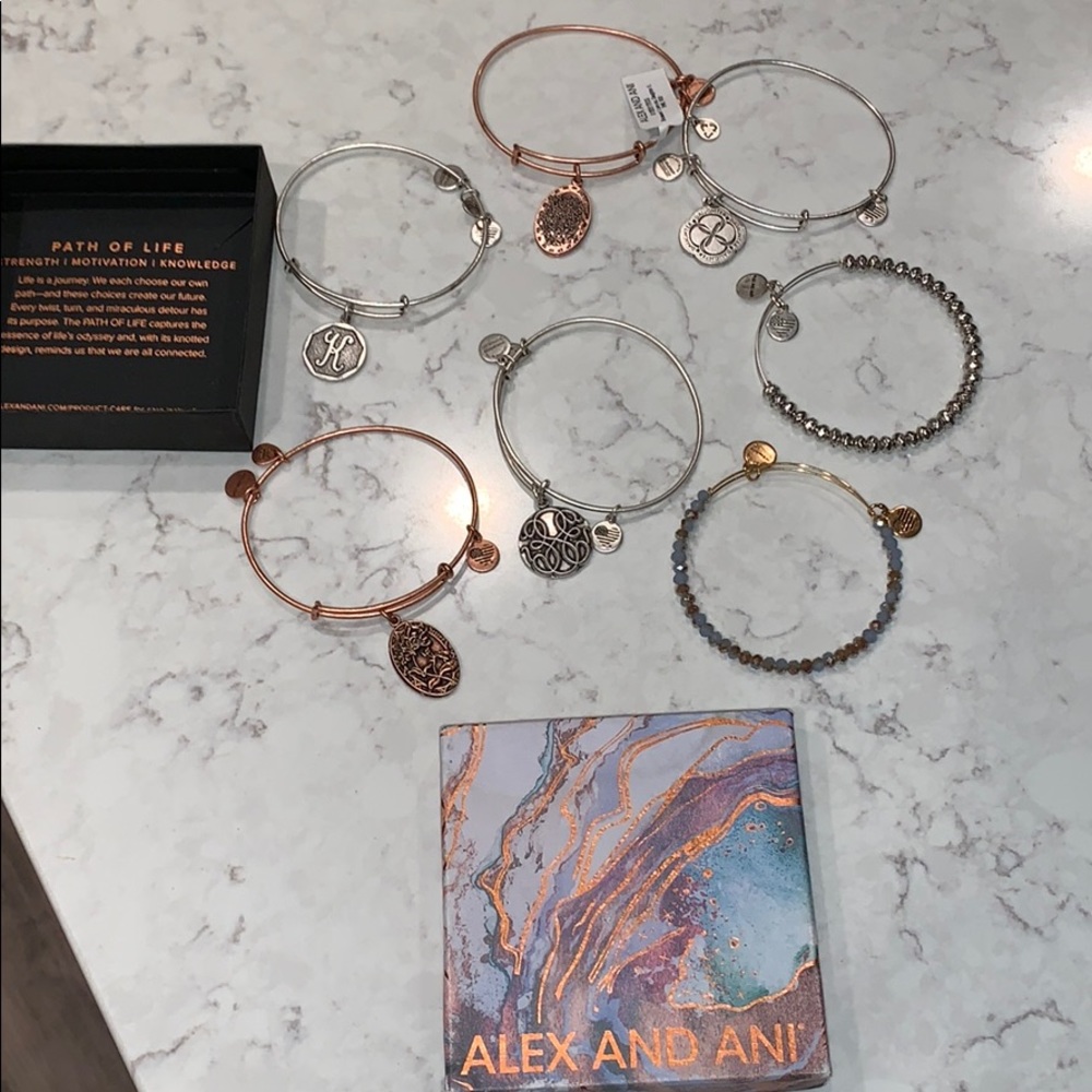 Alex and ani bracelets